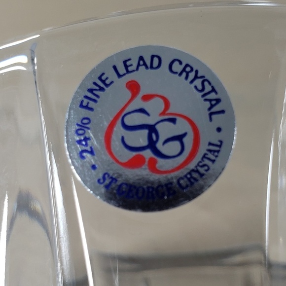 St. George Crystal Two Piece Hurricane NWT - Picture 5 of 8